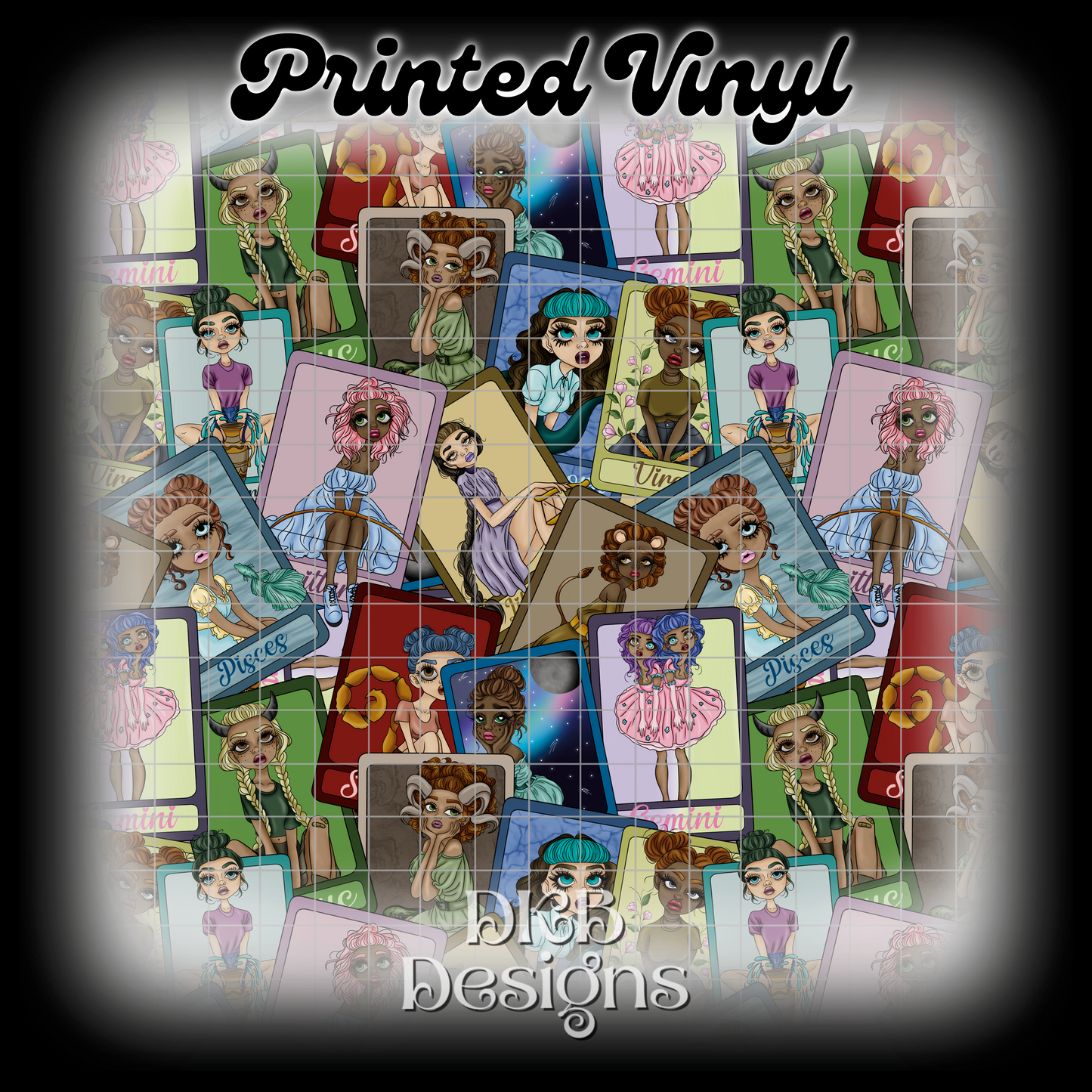 Zodiac 1 Printed Vinyl