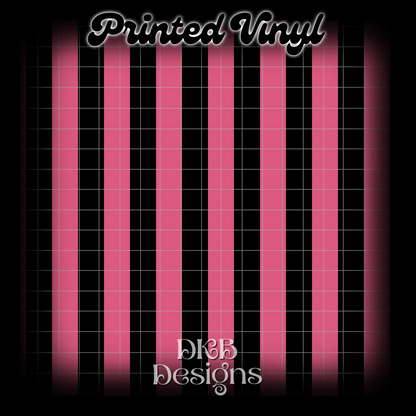 School for ghouls stripes Printed Vinyl