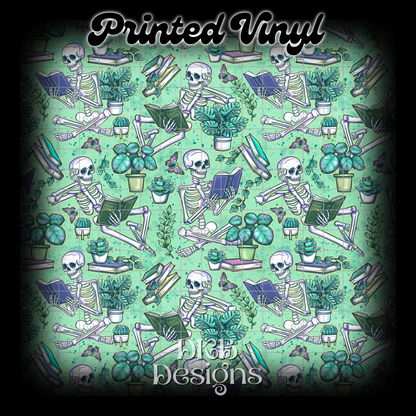 Grim reader Printed Vinyl (3 color ways)