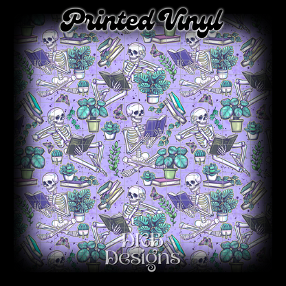 Grim reader Printed Vinyl (3 color ways)