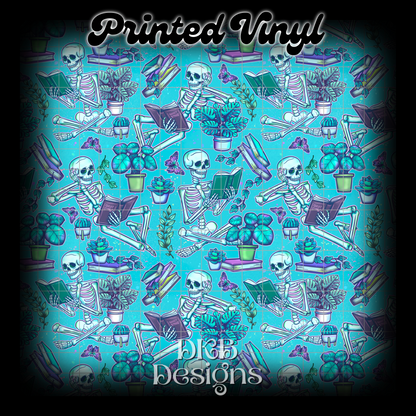 Grim reader Printed Vinyl (3 color ways)