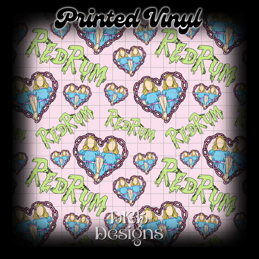 Redrum Printed Vinyl