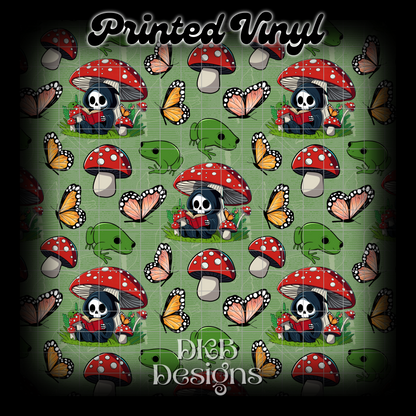 Reader Grim Printed Vinyl