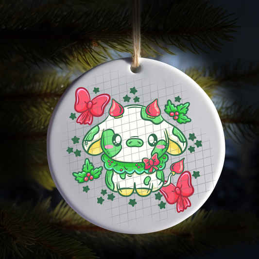 Christmas cow UV DTF