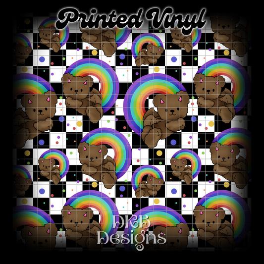 No fucking thanks Printed Vinyl