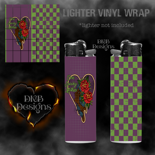 One spooky mother 2 lighter vinyl wrap