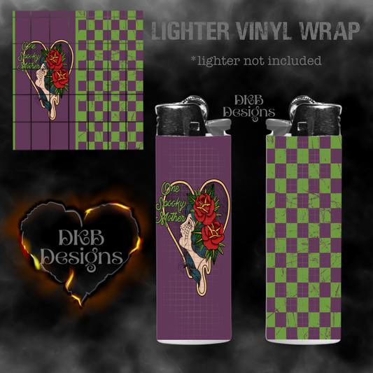 One spooky mother 3 lighter vinyl wrap