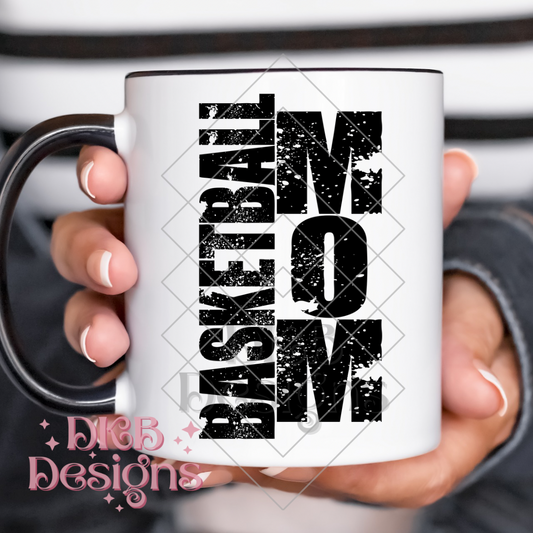 Basketball mom UV DTF
