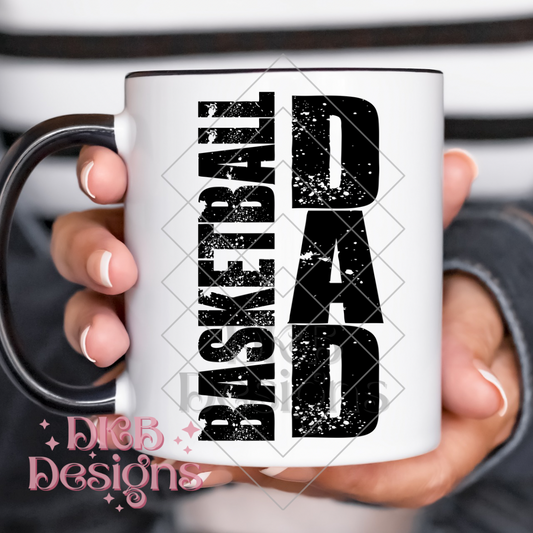 Basketball dad UV DTF