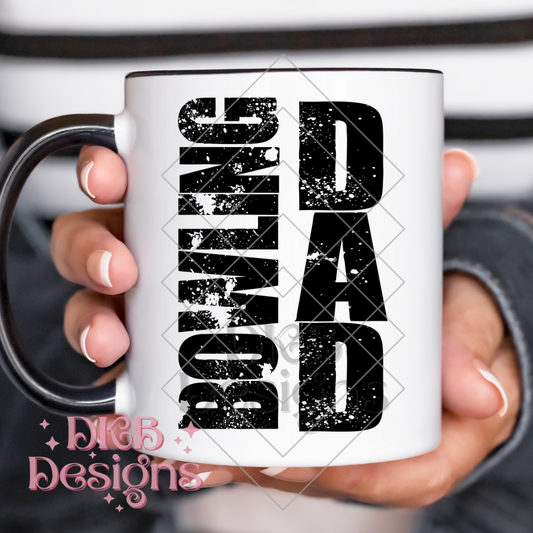 Bowling dad UV DTF