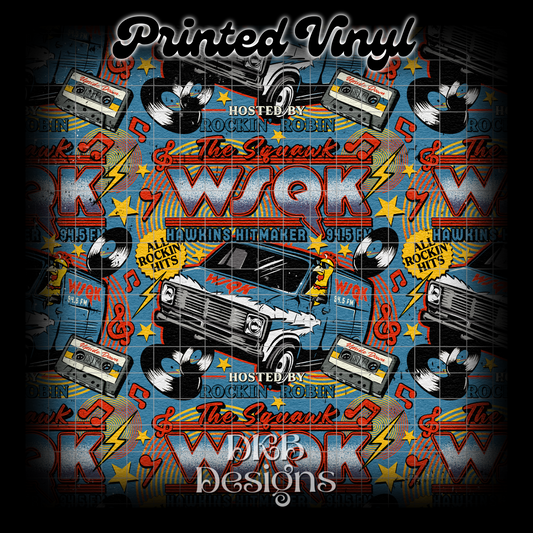 WSQK Printed Vinyl