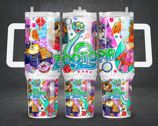 Zoo 2 40oz Tumbler UV DTF