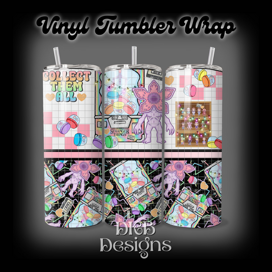 ST Claw vinyl tumbler wrap