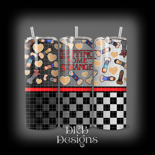 Getting some strange 20oz tumbler UV DTF