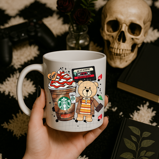 Stranger bear 2 UV DTF