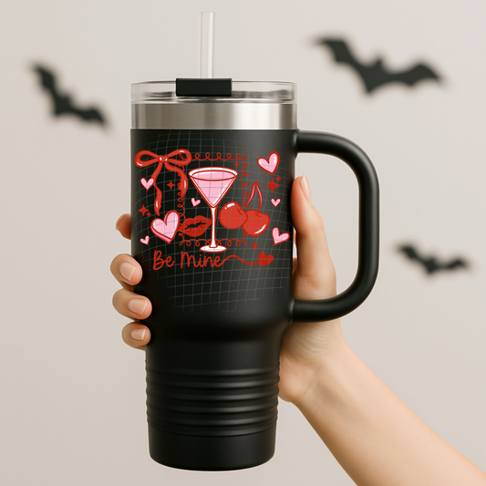 Be mine martini UV DTF
