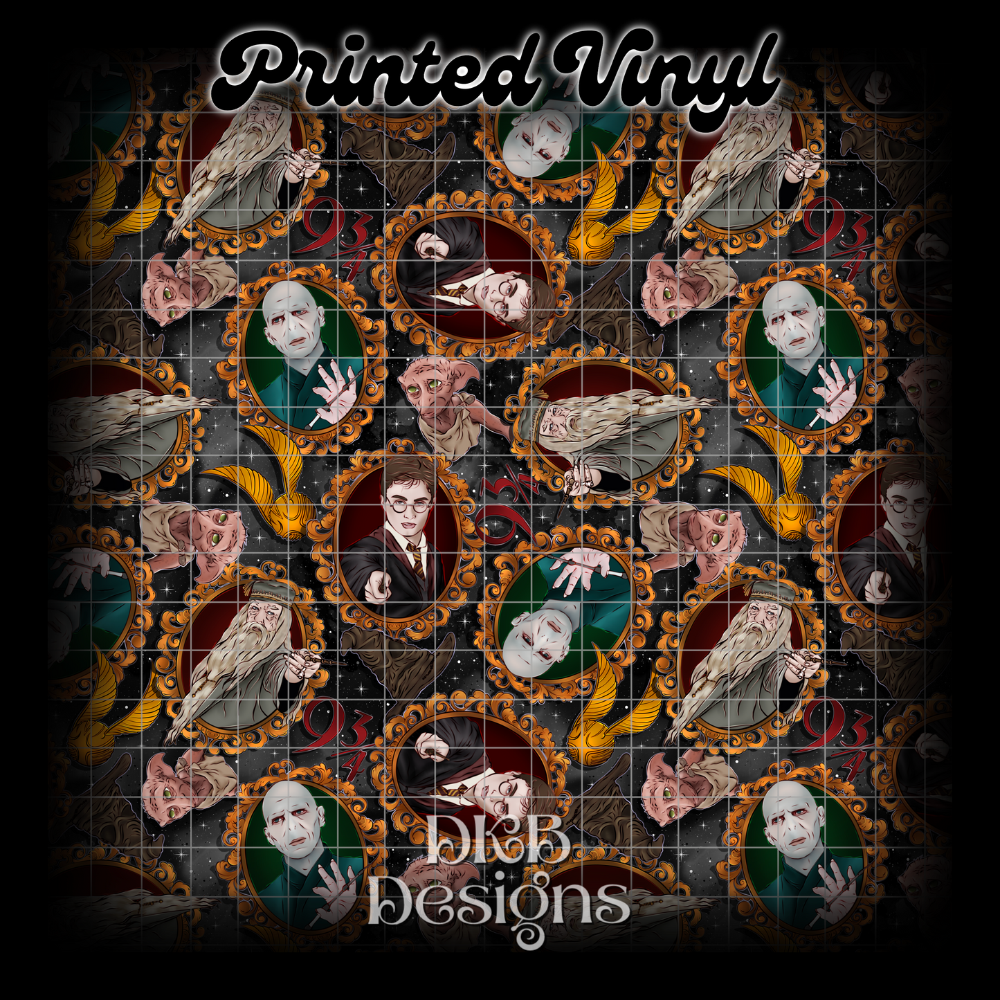 Harry Printed Vinyl (2 color ways)