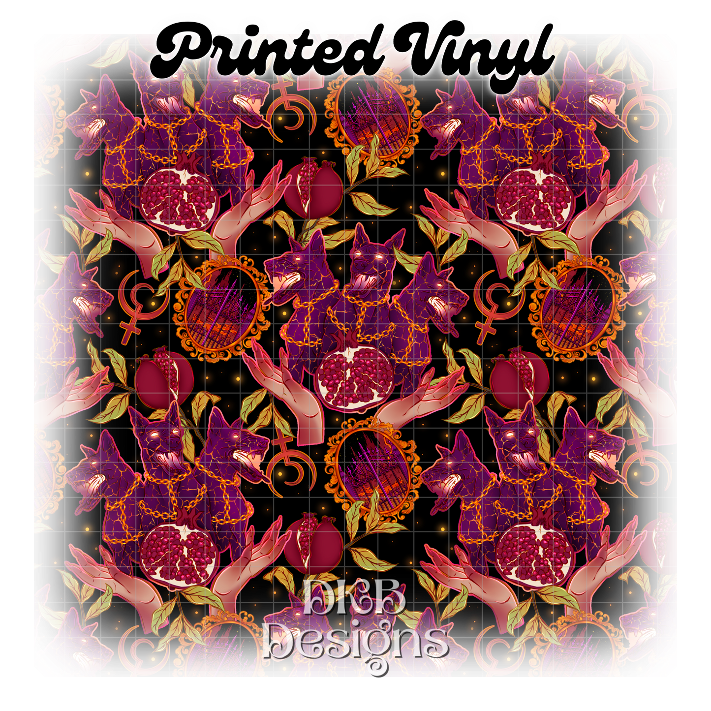 Persephone Printed Vinyl