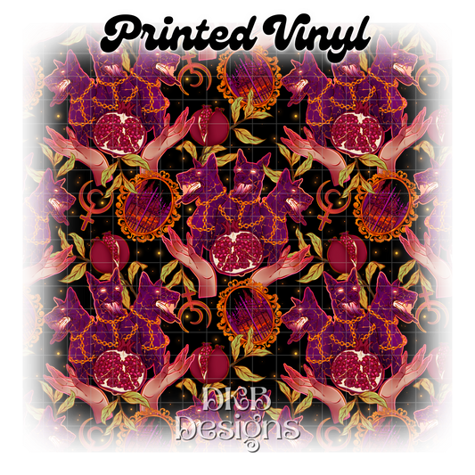 Persephone Printed Vinyl