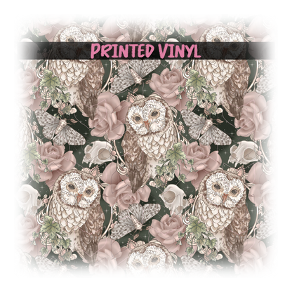 Whispers of wisdom roses Printed Vinyl (3 color ways)