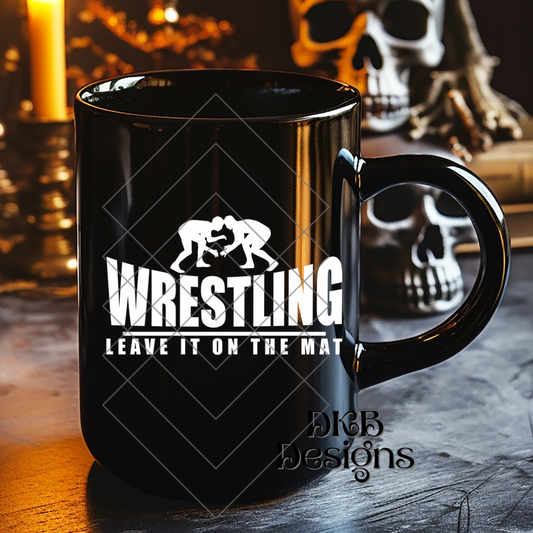 Leave it on the mat white UV DTF