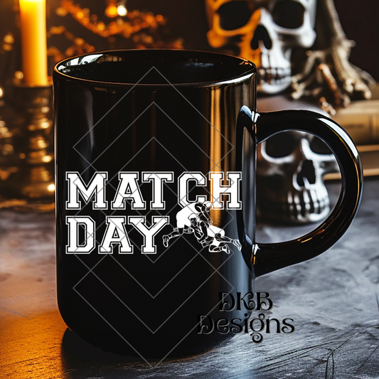 Match day white UV DTF