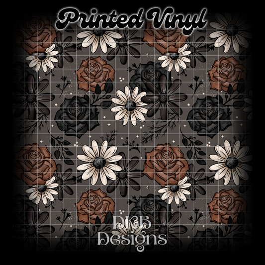 Dark neutral Printed Vinyl