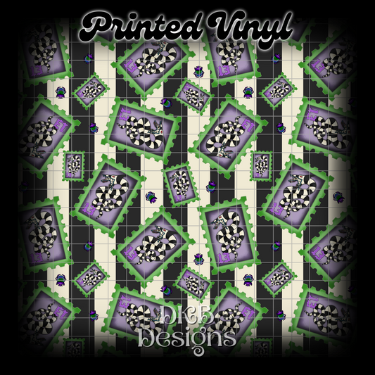 Sandworm stamp Printed Vinyl