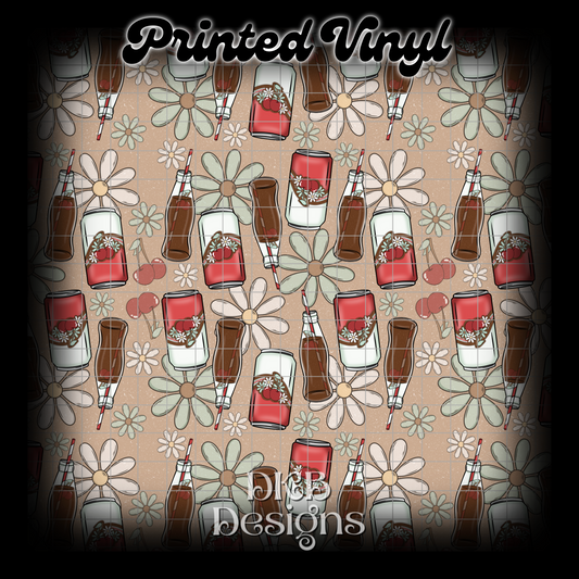 Soda Printed Vinyl