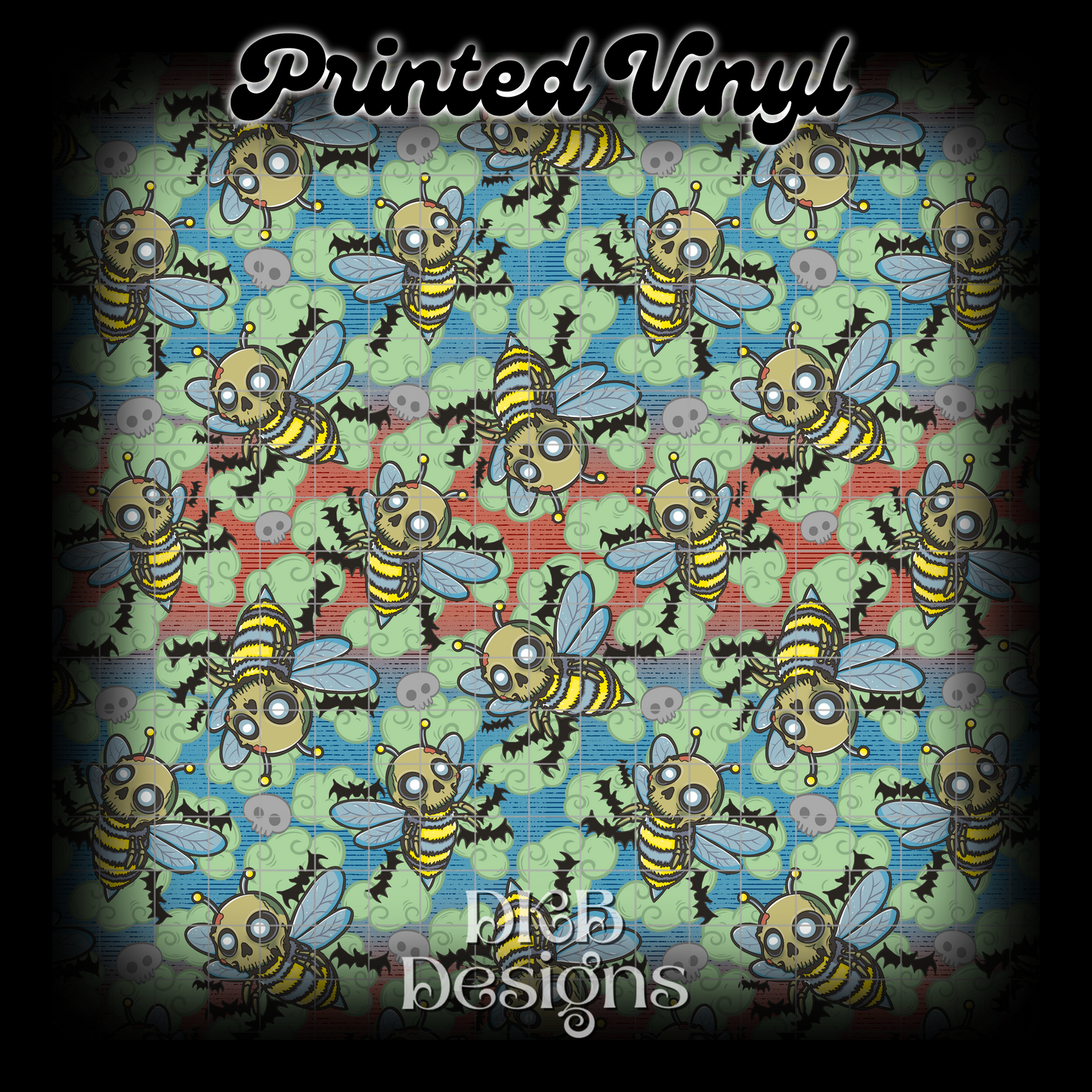 Zombee Printed Vinyl