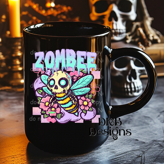 Zombee pink UV DTF