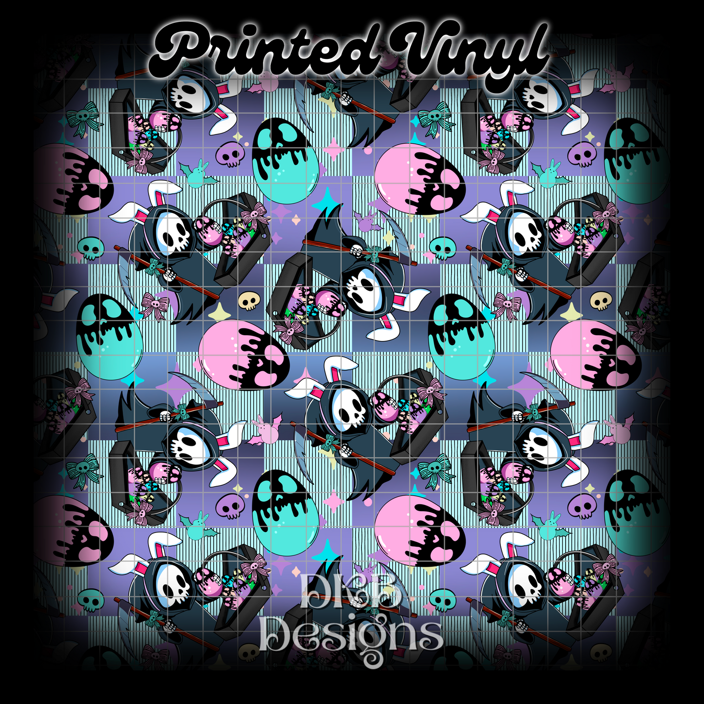 Easter Grim Printed Vinyl