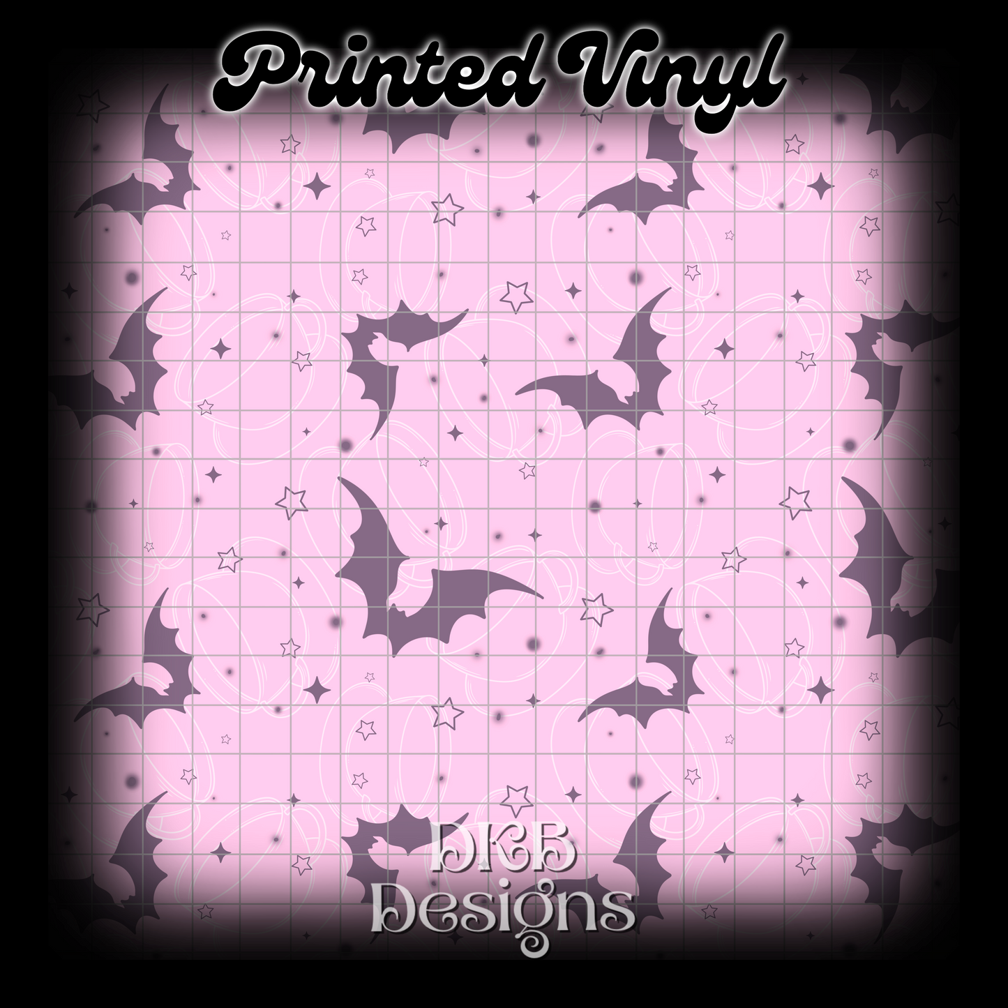 Magic coffee dark Printed Vinyl