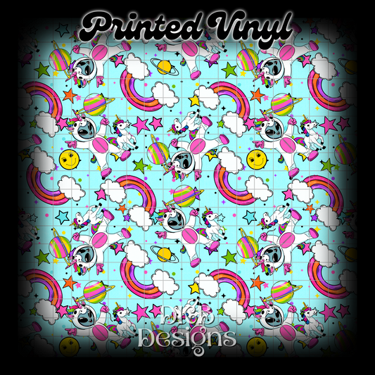 Unicorns Printed Vinyl