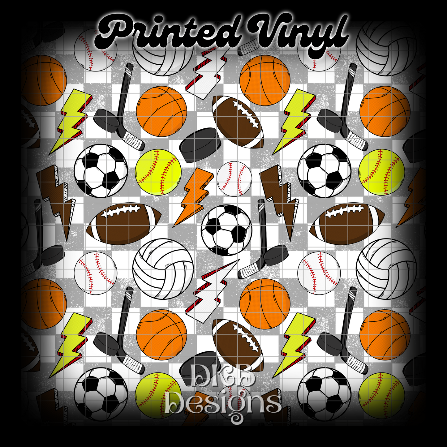 Sports Printed Vinyl
