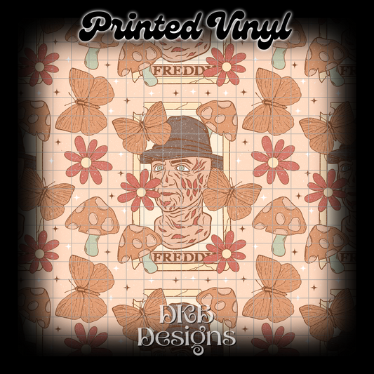 Spring horror F Printed Vinyl