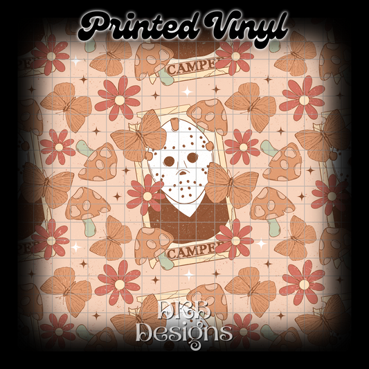 Spring horror J Printed Vinyl