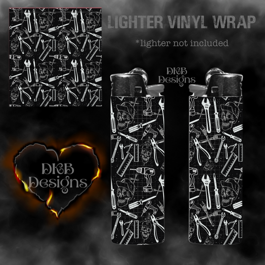 Tools lighter vinyl wrap