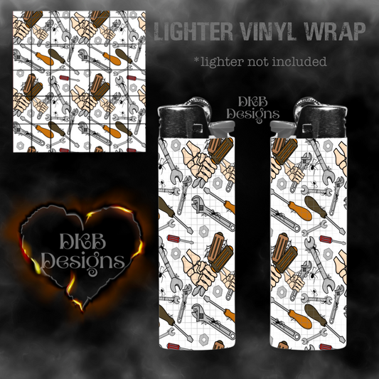 Skellie tools lighter vinyl wrap