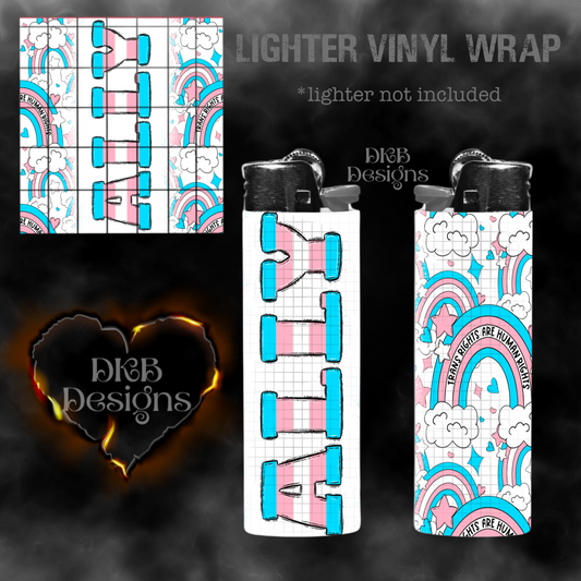Ally lighter vinyl wrap