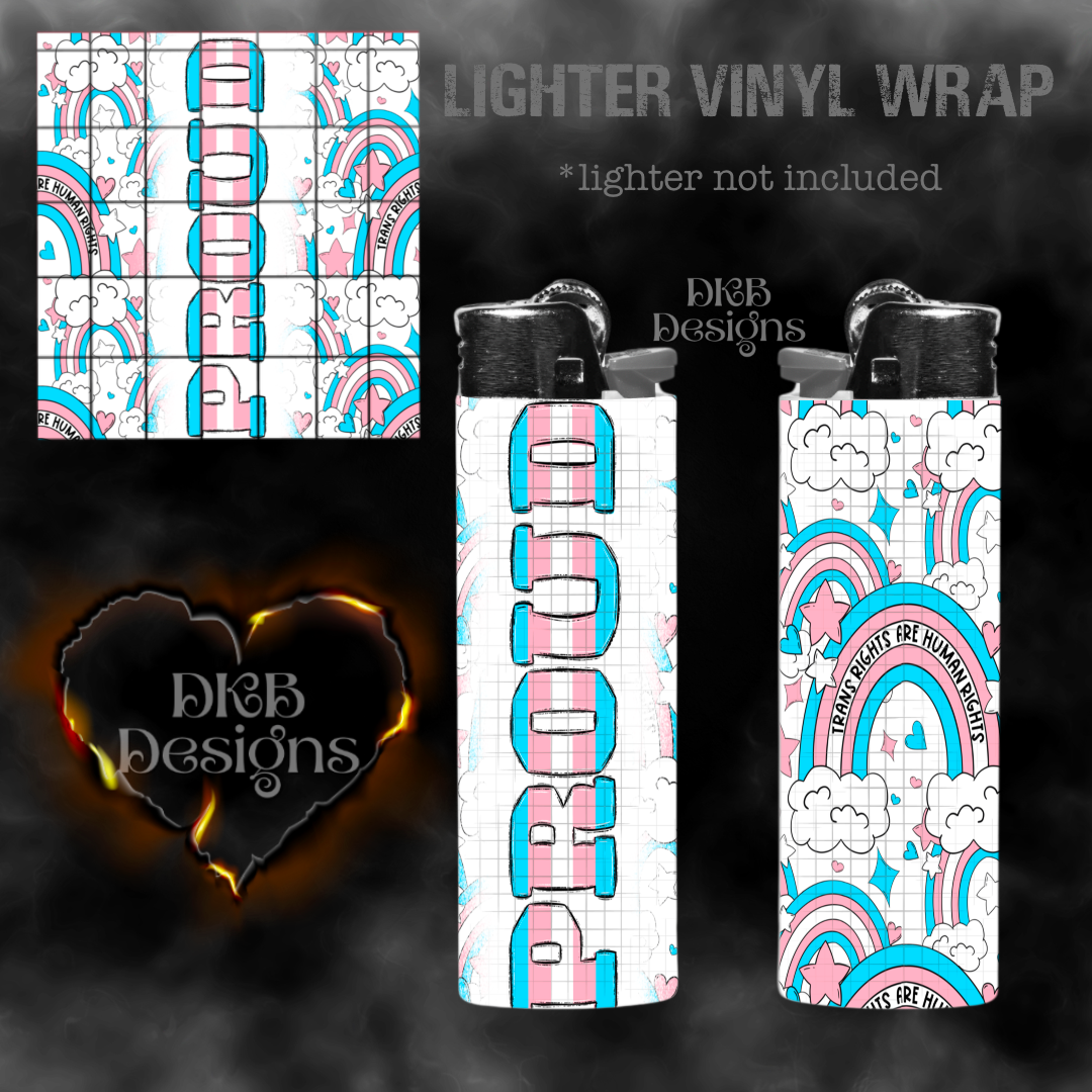 Proud lighter vinyl wrap