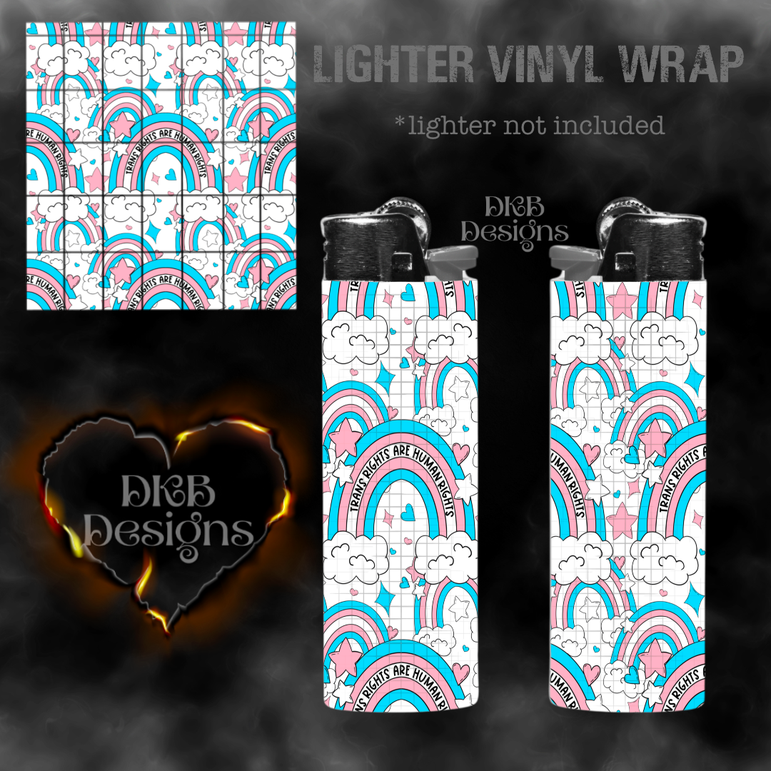 Human rights lighter vinyl wrap