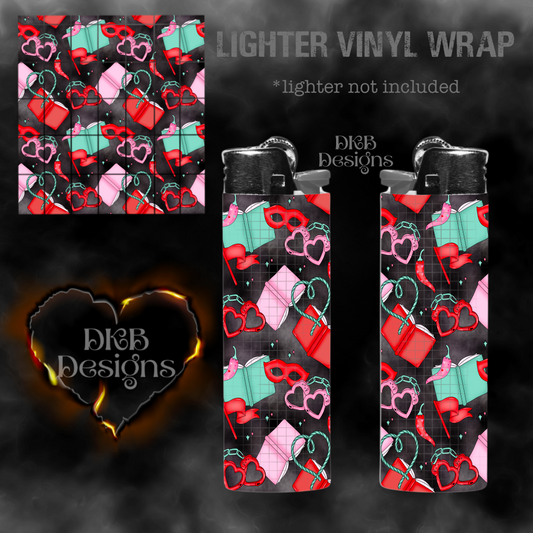 Smut vinyl lighter wrap