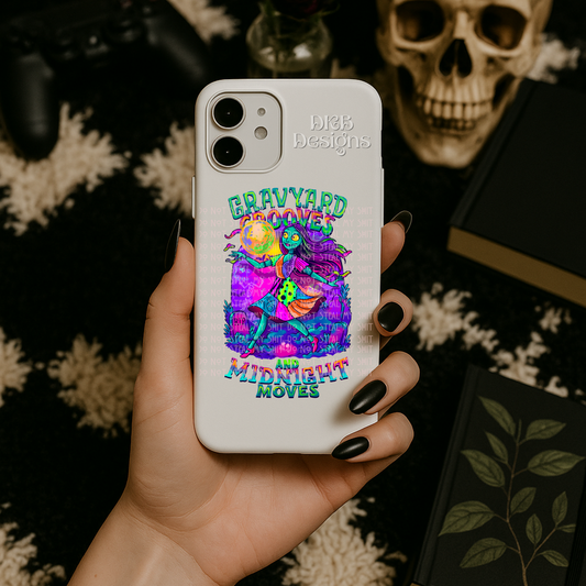 Graveyard grooves UV DTF