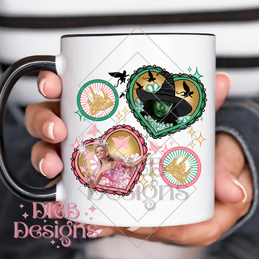 Wicked hearts 3 UV DTF