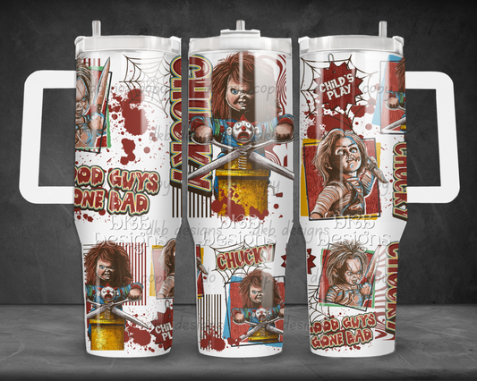 Doll 40oz Tumbler UV DTF
