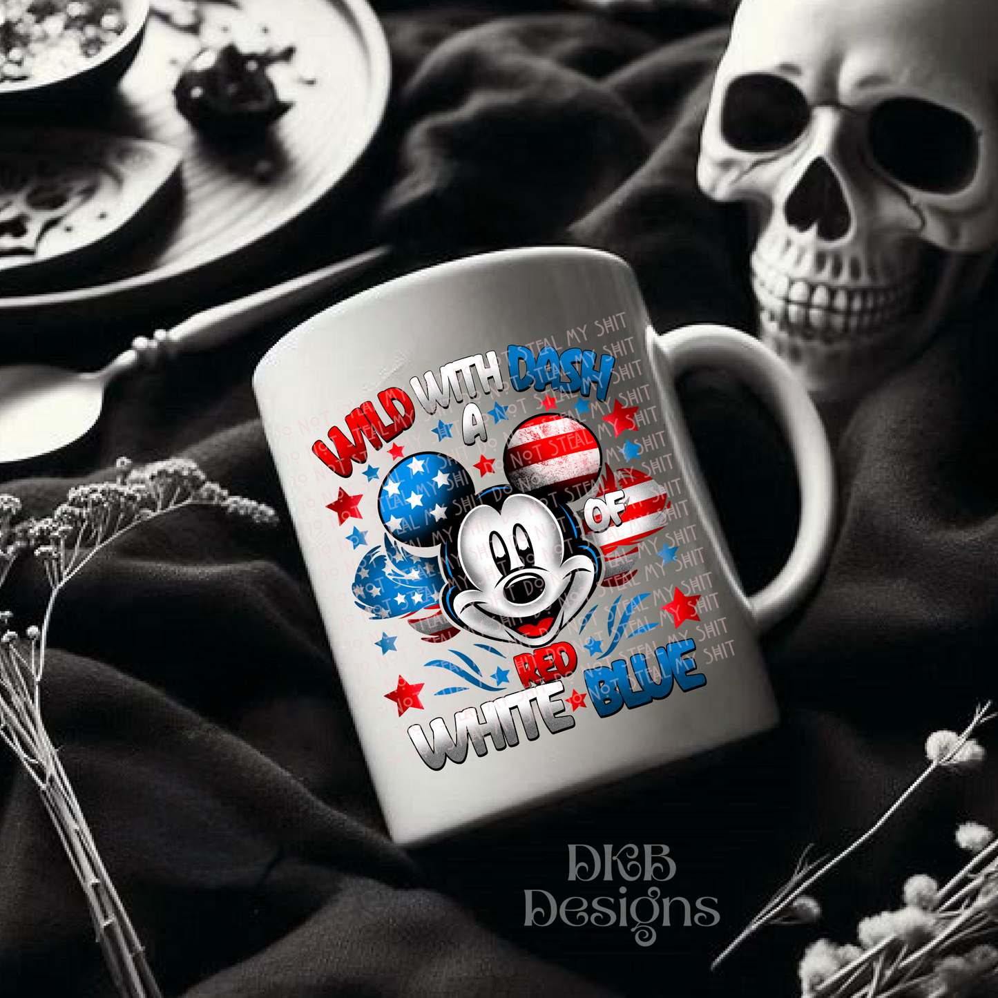 Wild with a dash UV DTF