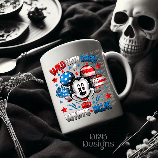 Wild with a dash UV DTF