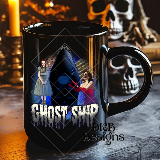 Ghost ship UV DTF