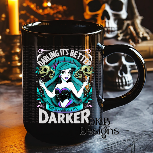 Down where it's darker UV DTF